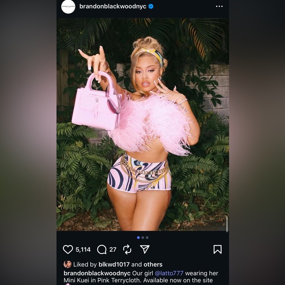 NWT Brandon Blackwood Kuei Green Lizard Print Bag🦎 - Picture 13 of 14